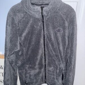 The North Face Charcoal Fleece Jacket